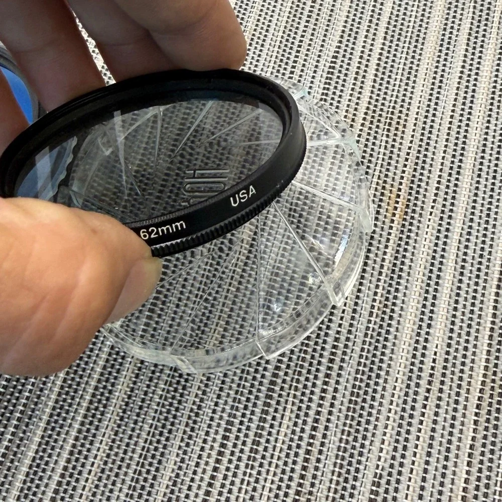 Hoya HMC 80A Blue Conversion & Ambico Polarizer 8945 Camera Lens Filters‎ 62mm